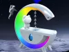 Párásító hangszóróval bluetooth led asztronauta usb köd rgb