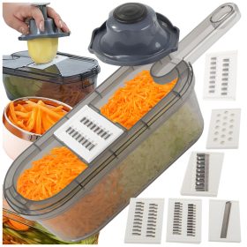   Többfunkciós zöldég- gyümölcsreszelő, aprító, szeletelő, daráló