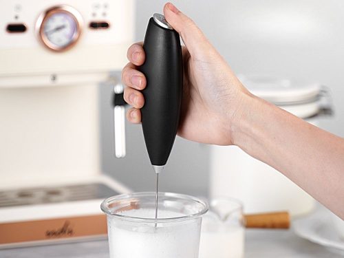 Kézi kávétejhabosító, mini elektromos keverőállvány