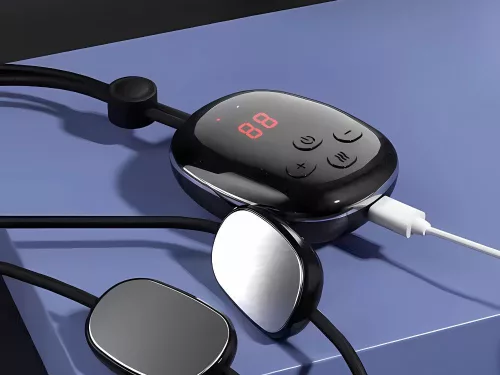 Elektrostimulátor nyak masszírozó usb 15 teljesítmény 4 fűtési mód nyak masszázs ems