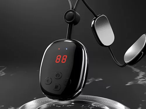 Elektrostimulátor nyak masszírozó usb 15 teljesítmény 4 fűtési mód nyak masszázs ems