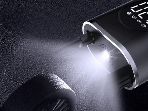 Akkumulátoros pumpa kerékpár autó elektromos kompresszor 10 bar lcd