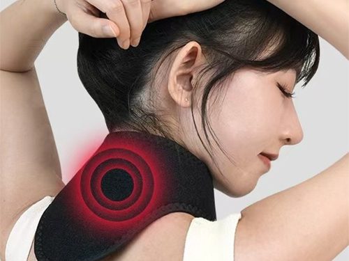 Nyakfájás enyhítése nyakmasszírozó melegítő masszázs fejpánt usb könnyű súlyú