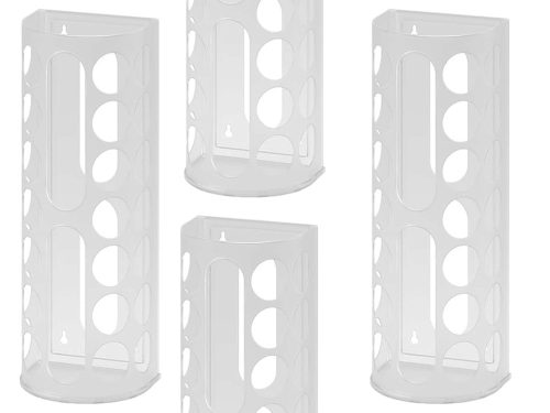 Műanyag zacskó szervező univerzális fehér műanyag zacskókhoz