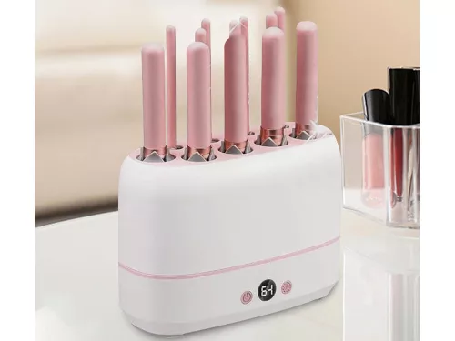 Elektromos sminkecset-szárító 12 ecsethez időzítő