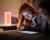 Led asztali éjszakai fény usb érintés színes vezeték nélküli