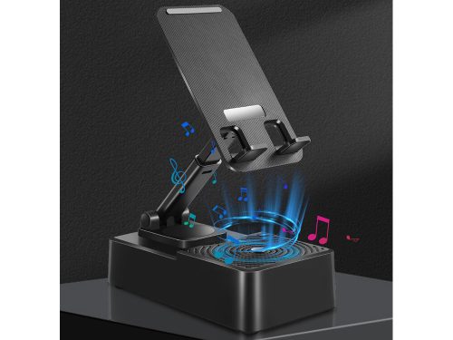 Telefontartó bluetooth hangszóróval tablet tartó az asztalra