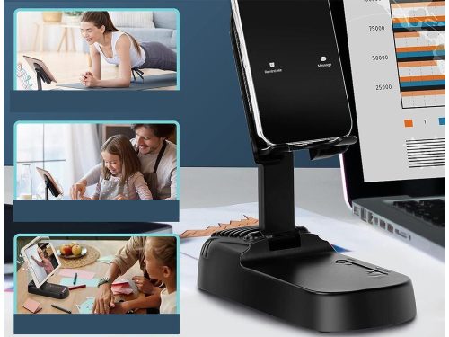 teleszkópos telefonállvány, bluetooth Hangszóró, powerbank 3in1