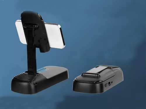 teleszkópos telefonállvány, bluetooth Hangszóró, powerbank 3in1