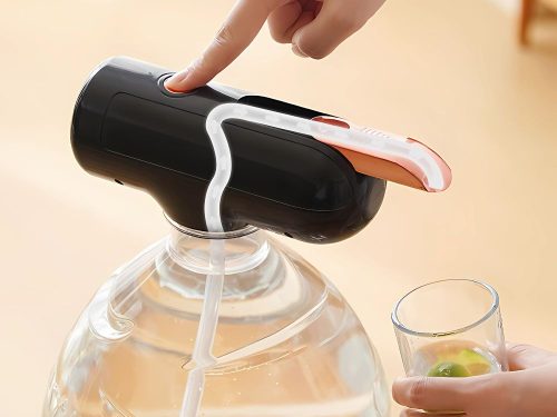 Vízszivattyú, elosztó, elektromos adagoló, vezeték nélküli, automatikus fekete