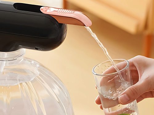 Vízszivattyú, elosztó, elektromos adagoló, vezeték nélküli, automatikus fekete