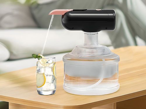 Vízszivattyú, elosztó, elektromos adagoló, vezeték nélküli, automatikus fekete