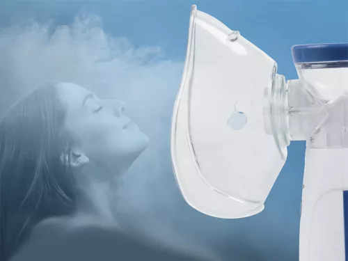 Inhalátor nebulizátor hálós hordozható vezeték nélküli csendes maszk