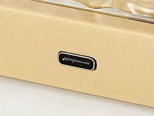 Rgb kristályfény usb távirányítóval hangulatos dekoratív éjjeliszekrény kocka