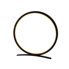   Asztali éjszakai lámpa körös gyűrű szín hűvös meleg semleges beállítás