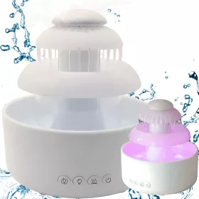   Párásító diffúzor led lámpa aromaterápiás szökőkút vezeték nélkül