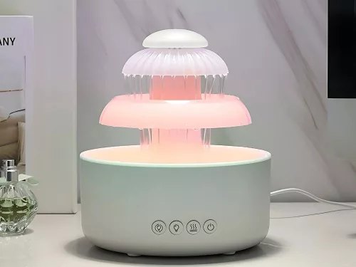 Párásító diffúzor led lámpa aromaterápiás szökőkút vezeték nélkül