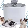 Fântână de băut pentru pisici și câini, bol automat + filtru 2l, senzor de mișcare