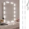 Led öltözőasztal tükör fények smink készlet 10 db usb 3 színű fény