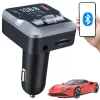 Fm mp3 mp3 mp3 transmitter volume 2 x usb c bluetooth 5.3 12v sd kártya