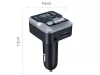 Fm mp3 mp3 mp3 transmitter volume 2 x usb c bluetooth 5.3 12v sd kártya