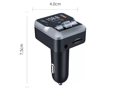Fm mp3 mp3 mp3 transmitter volume 2 x usb c bluetooth 5.3 12v sd kártya