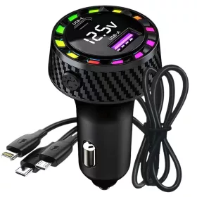   Autós töltő usb-c 14w és usb-a 15w a szivargyújtó aljzathoz