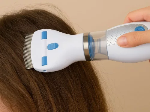 Lice comb bolhák eltávolító elektromos szűrős porszívó terminator