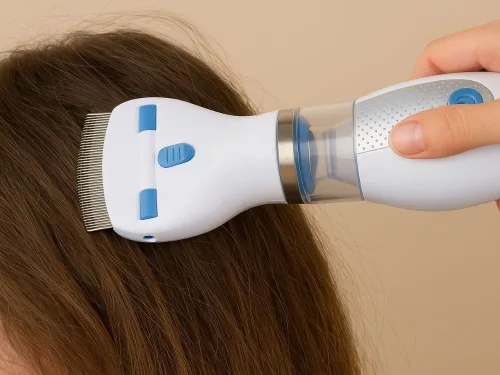 Lice comb bolhák eltávolító elektromos szűrős porszívó terminator