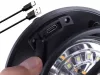 Napelemes kemping lámpa led kerti lámpa usb szürkület mozgásérzékelő függeszthető