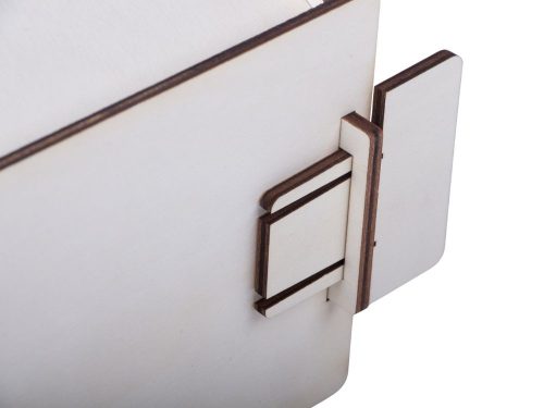 Madárház fából készült madárház fészekrakó doboz laprszerelt, festékkel diy