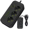 3 aljzatos tápcsatlakozó 3 aljzat 230v 2m 4x usb 1x ucb-c