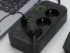 3 aljzatos tápcsatlakozó 3 aljzat 230v 2m 4x usb 1x ucb-c