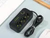 3 aljzatos tápcsatlakozó 3 aljzat 230v 2m 4x usb 1x ucb-c