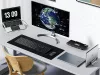 Gaming egérpad xxl 90x40 cm anti-slip fekete