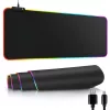 Gaming egérpad megvilágított rgb xl 80x30 egér alatt billentyűzet usb
