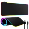 Gaming egérpad megvilágított rgb xxl 90x40 az egér billentyűzet alatt usb