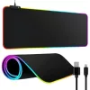 Gaming egérpad megvilágított rgb xxl 90x40 az egér billentyűzet alatt usb