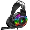 Gaming fejhallgató 7.1 rgb vezetékes fülhallgató mikrofonnal