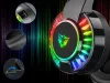 Gaming fejhallgató 7.1 rgb vezetékes fülhallgató mikrofonnal