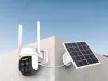 Napelemes kamera wifi ip kültéri forgó zoom mozgásérzékelő ip66