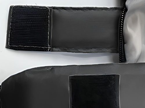 hálózsák kapucnival 205cm, fekete