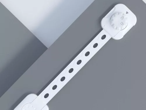Gyerek biztonsági zár szekrényekre, fiókokra ajtókra 6db