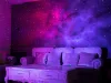Csillagvetítő égbolt projektor éjszakai fény lézer led távirányítóval