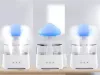 Párásító levegő diffúzor aromaterápia led fény rgb távirányító usb