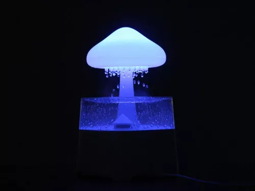 Párásító levegő diffúzor aromaterápia led fény rgb távirányító usb