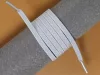 rugalmas cipőfűző 100 cm fehér