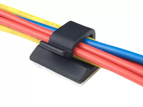 Kábelrendező vezetéktartó kapcsok 10db
