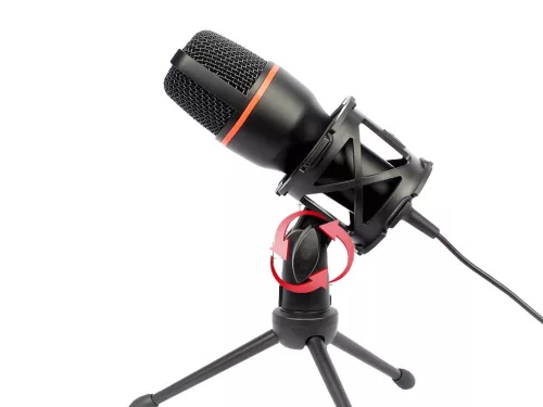 Stúdió mikrofon usb rgb állvány számítógépes stream játékhoz kardioid