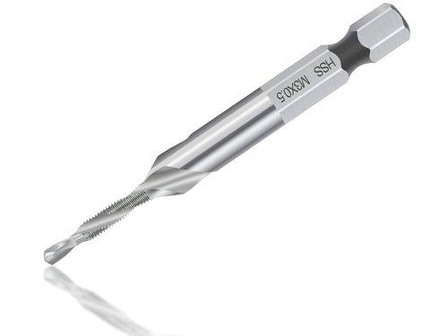 M3-10m hatszögletű menetfúró HSS menetfúró készlet 6 db